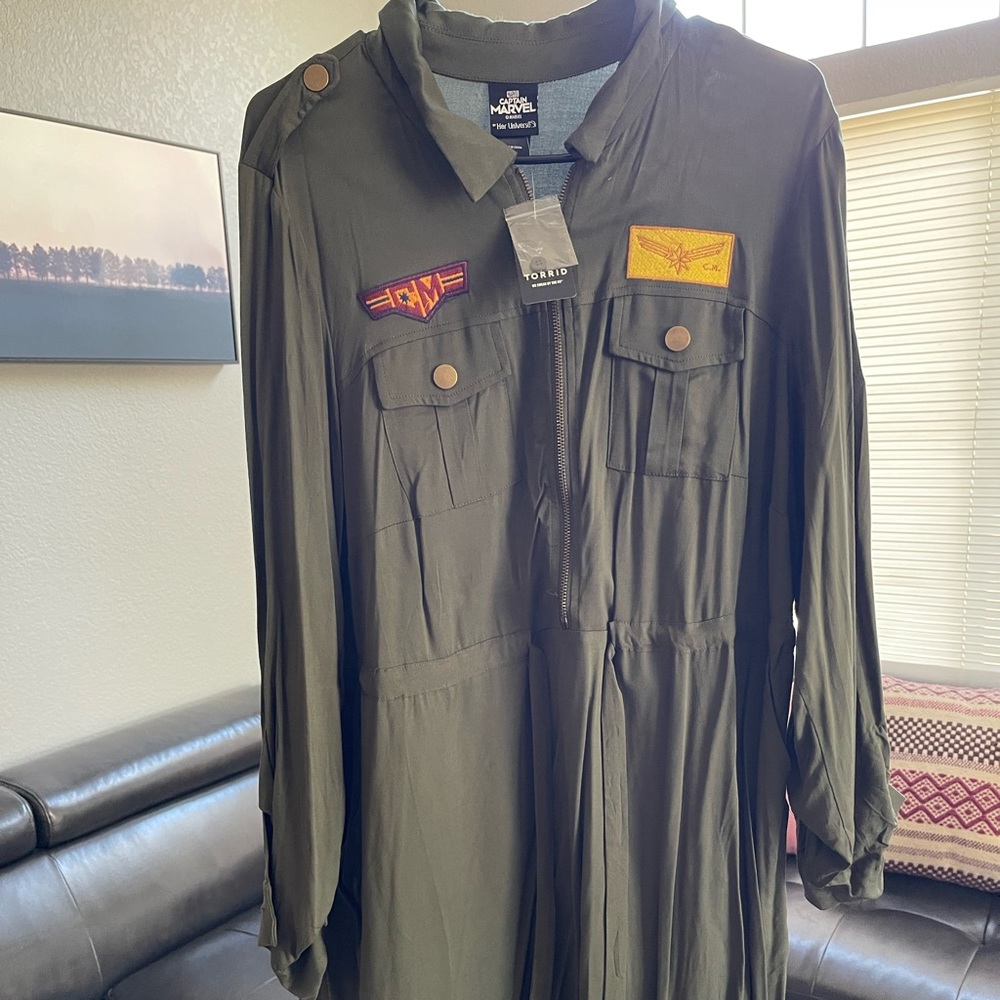 Captain Marvel Torrid Dress